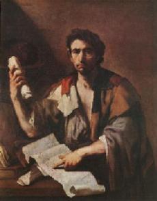 Giordano, Ritratto di filosofo cinico, olio su tela, Alte Pinakotheck di Monaco 