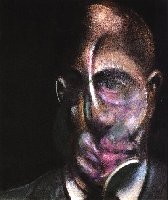 Francis Bacon,  Portrait of Michel Leris, 1976